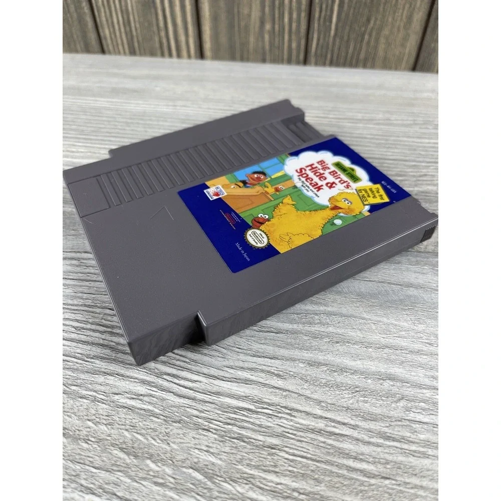 Sesame Street: Big Bird's Hide & And Speak - Nintendo NES Game Tested